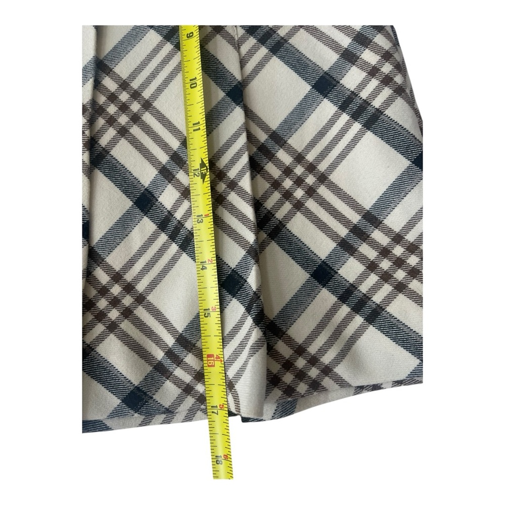 The Limited Black and White Cream Mini A-Line Pleated Skirt Size 2 - Picture 11 of 15
